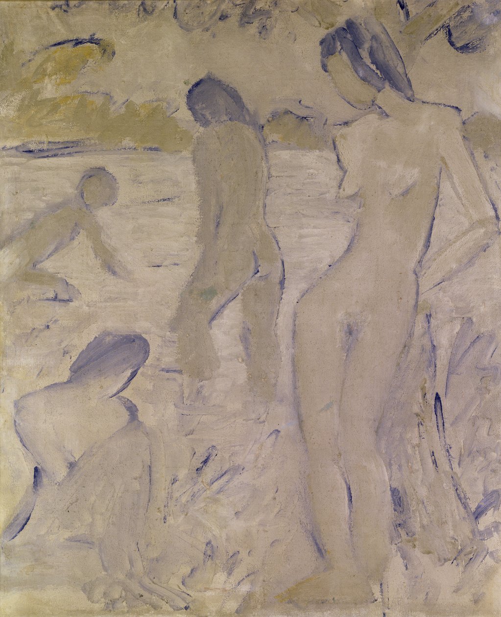 Les baigneurs, XXe siècle - Otto Mueller
