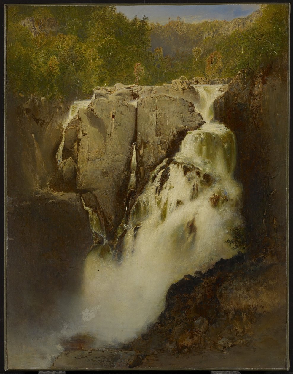 Chutes de Sainte-Anne, Québec, 1865 - Otto Reinhold Jacobi