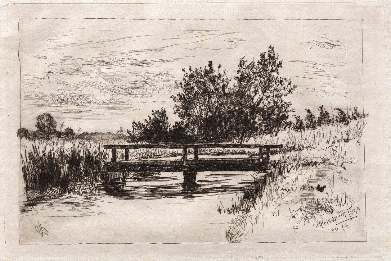 Pont, Schleissheim, 1879 - Otto H. Bacher