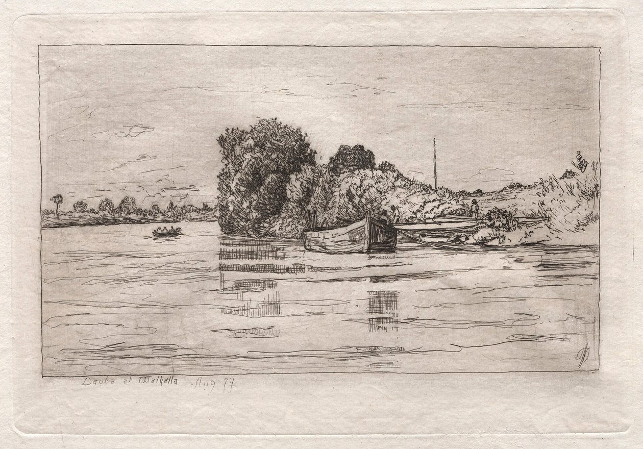 Le Danube à Walhalla, 1879 - Otto H. Bacher