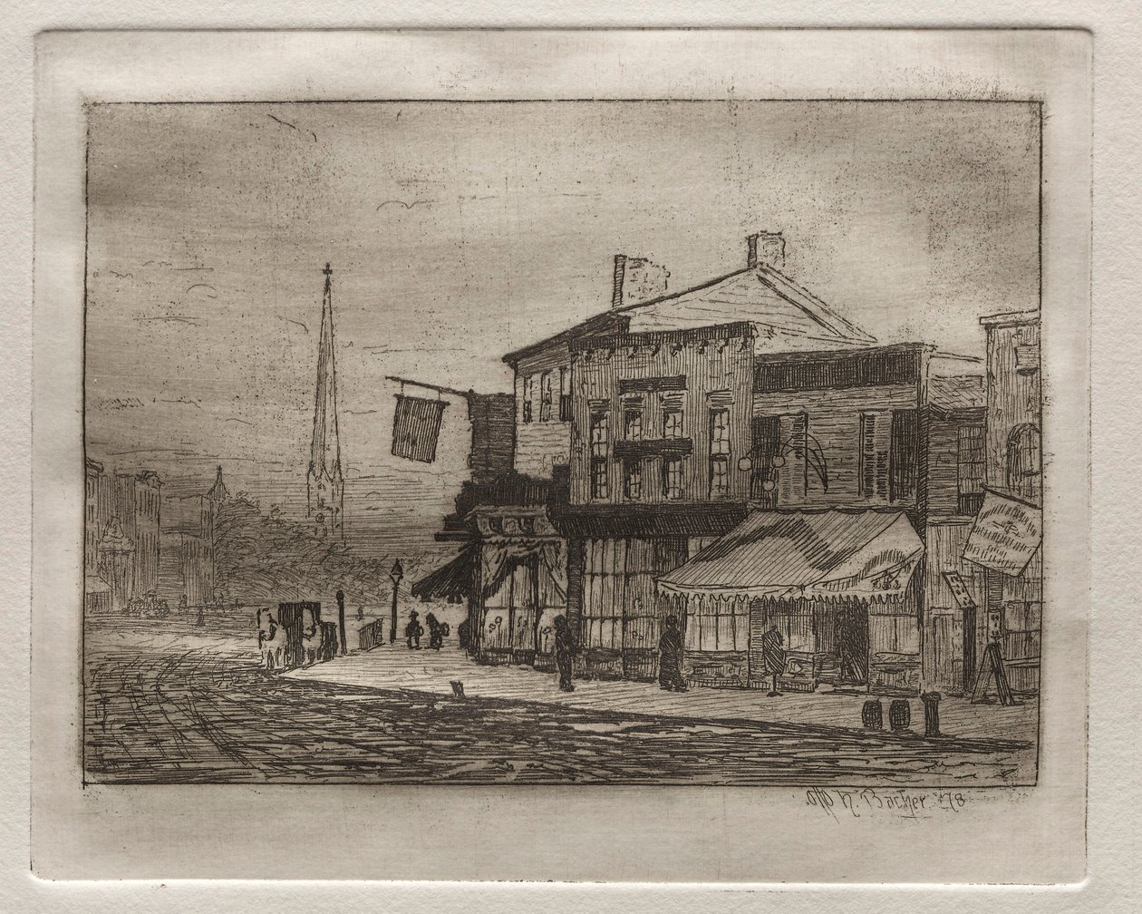 Eagle Street et Woodland Avenue - Otto H. Bacher