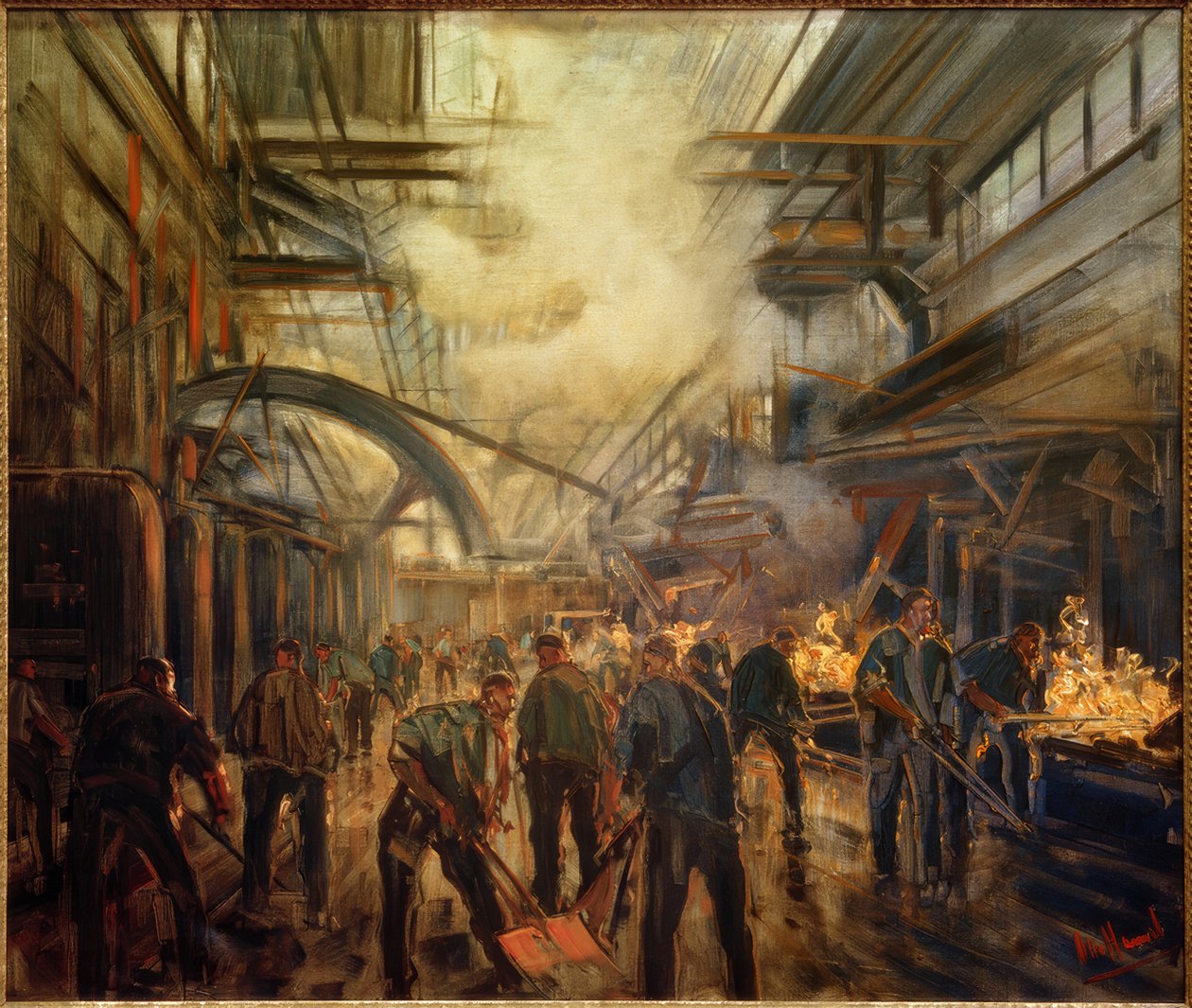Usine sidérurgique - Otto Hamel