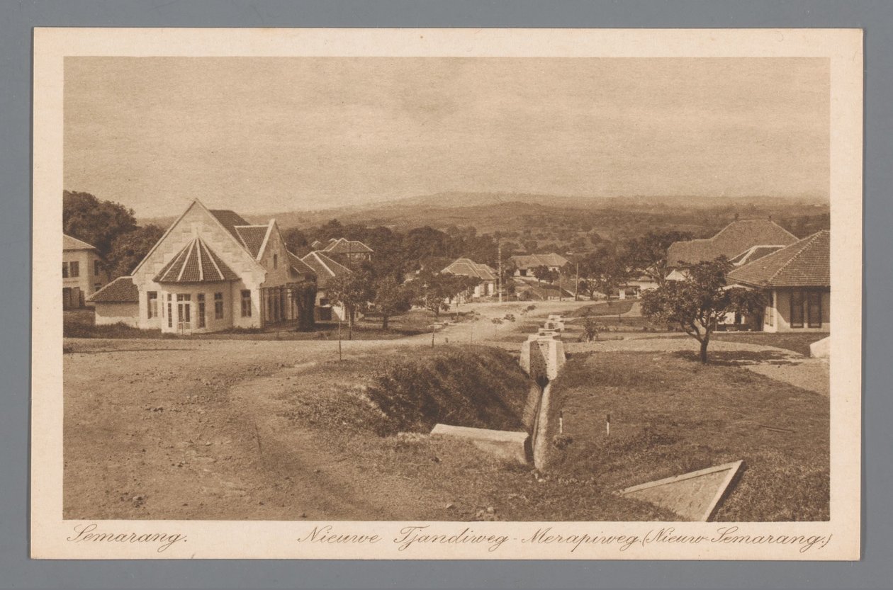 Semarang. Nouvelle Tjandiweg-Merapiweg. (Nouveau-Semarang) - Otto Hisgen