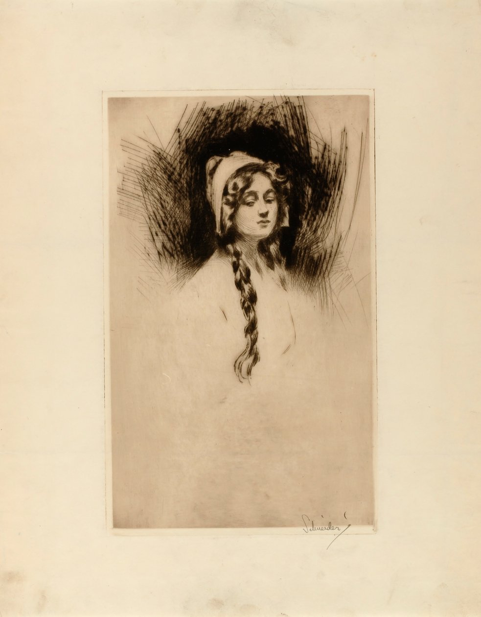 Fille puritaine - Otto J. Schneider