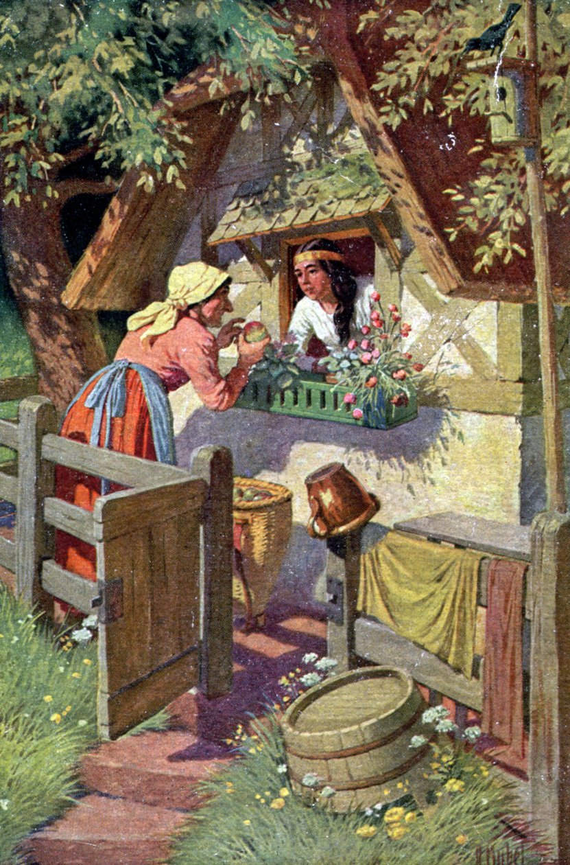 Blanche-Neige et la sorcière - Otto Kubel