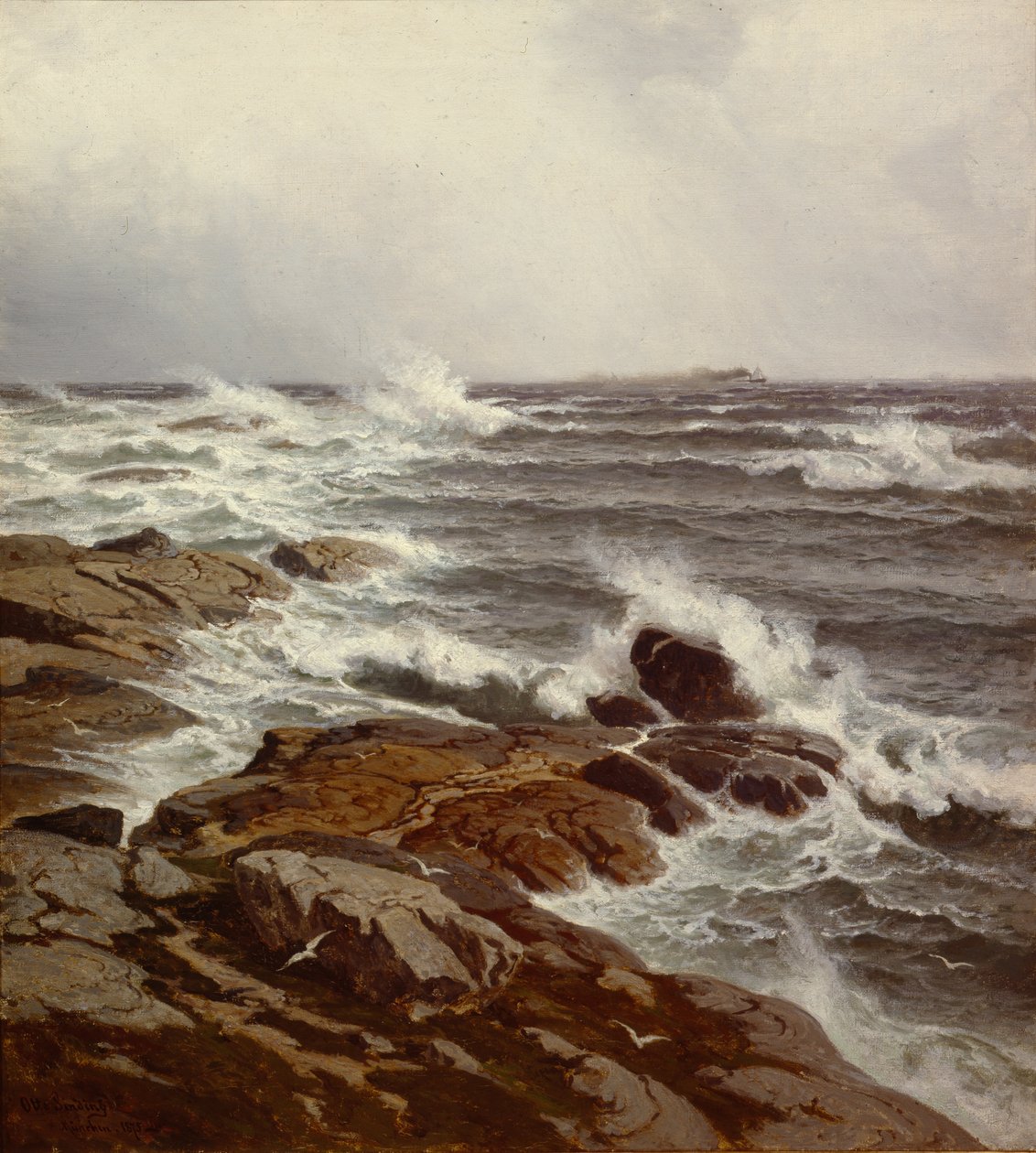 Partie de côte - Otto Ludvig Sinding