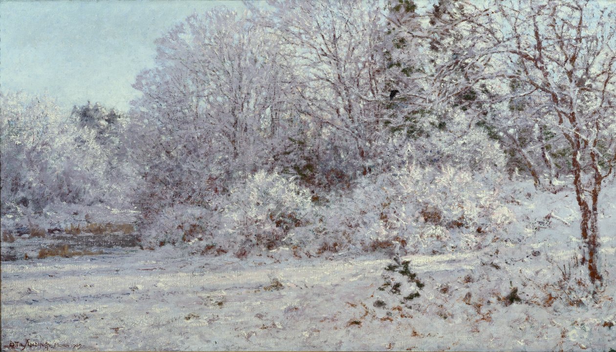 Neige à Munich - Otto Ludvig Sinding