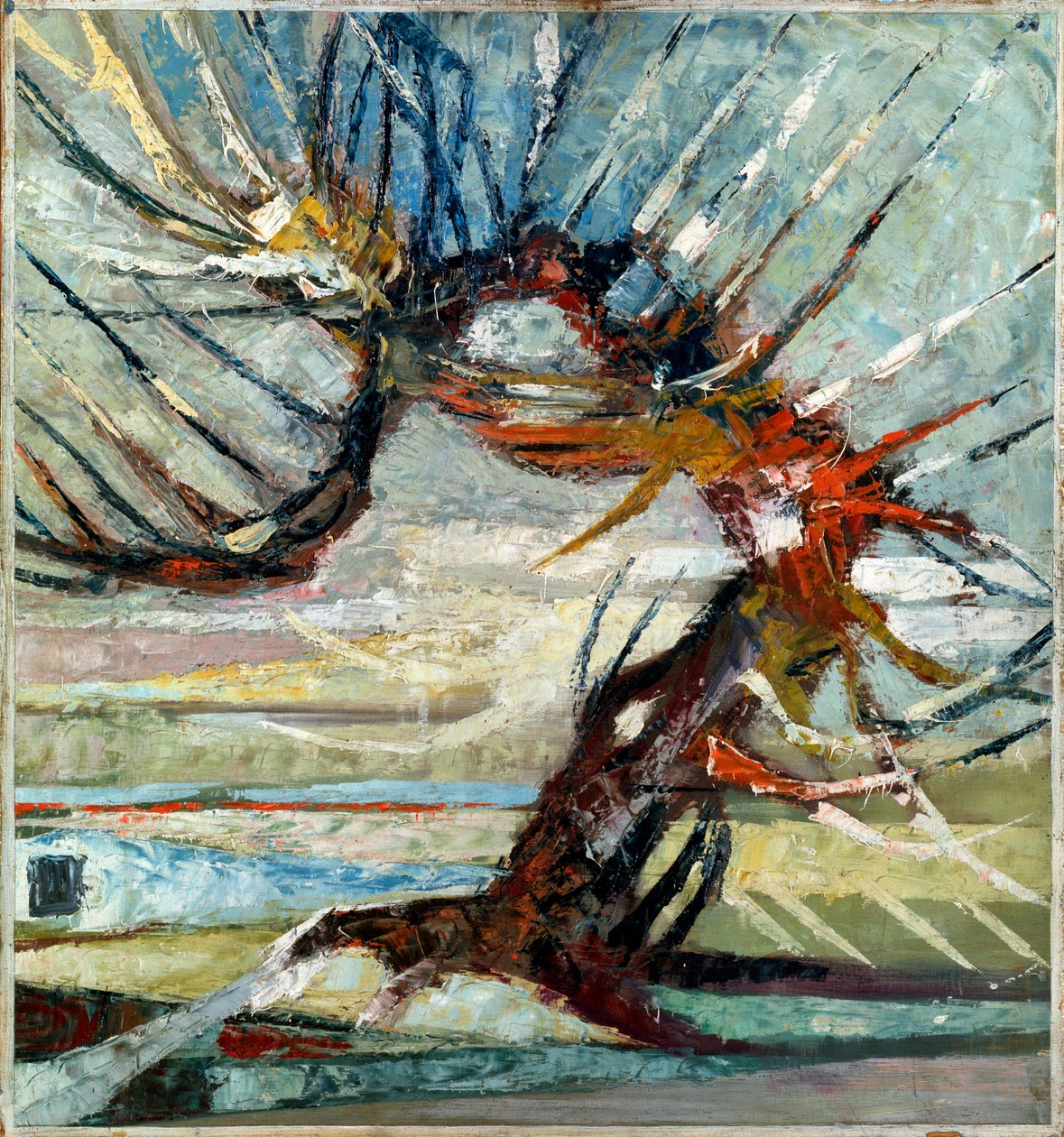 Un arbre, début du 20e siècle - Otto Mueller