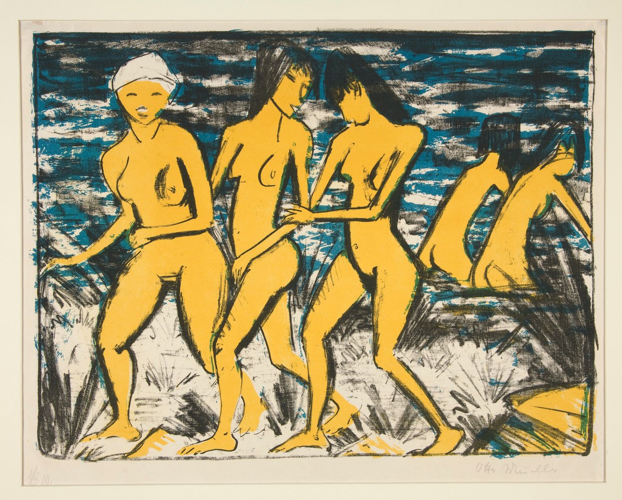 Baigneurs - Otto Mueller
