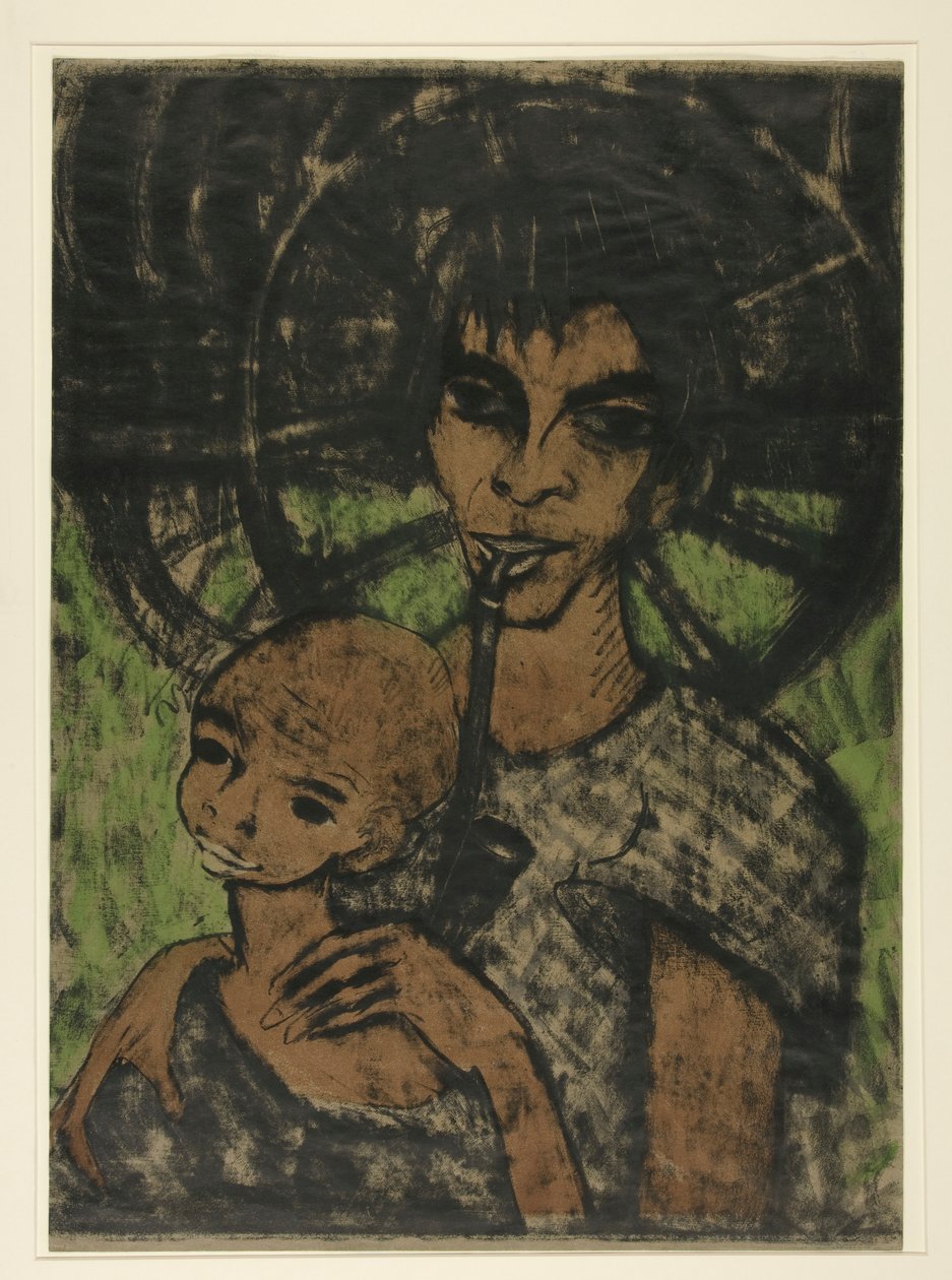 Madone Bohémienne - Otto Mueller