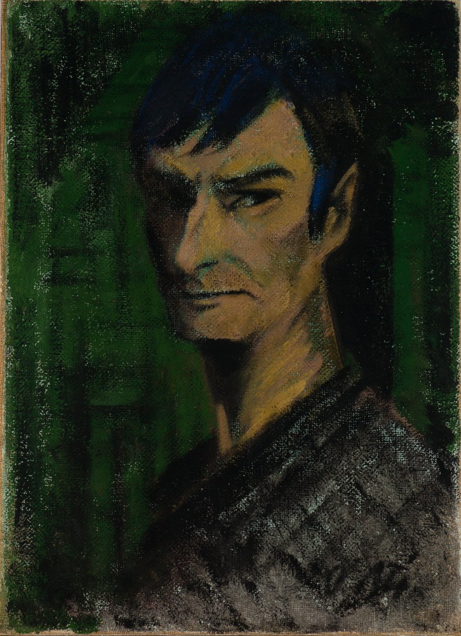 Autoportrait de gauche - Otto Mueller