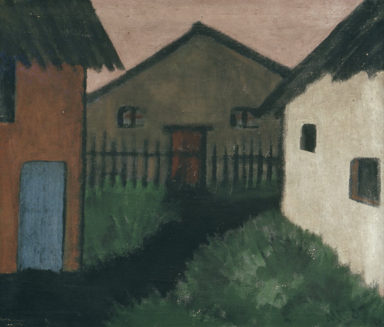Maisons de village - Otto Mueller