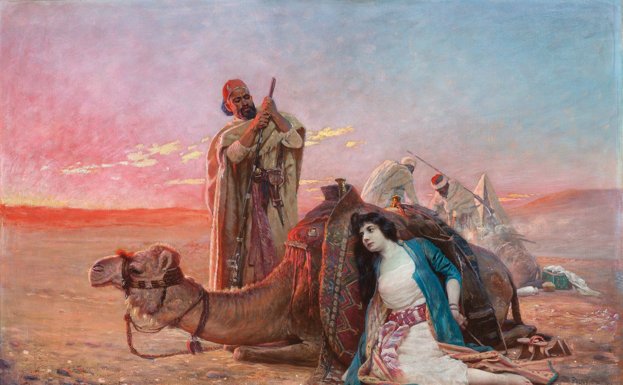 Repos dans le désert - Otto Pilny