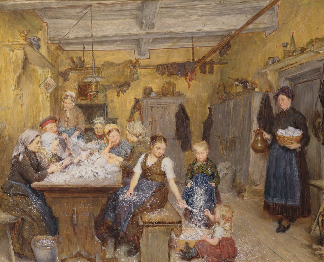 Plumes et duvet, 1884 - Otto Piltz