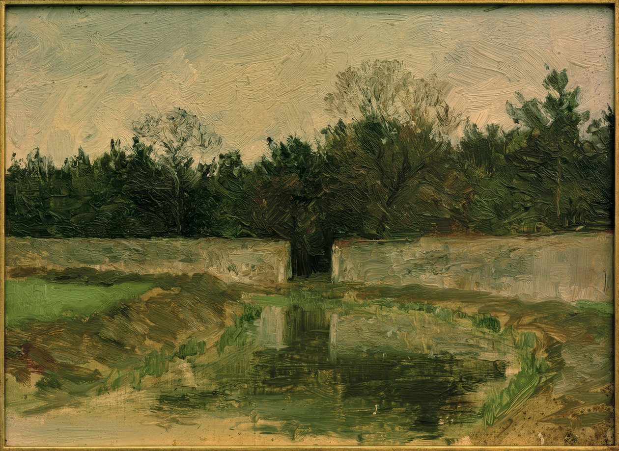 Au parc de Nymphenburg - Otto Ubbelohde