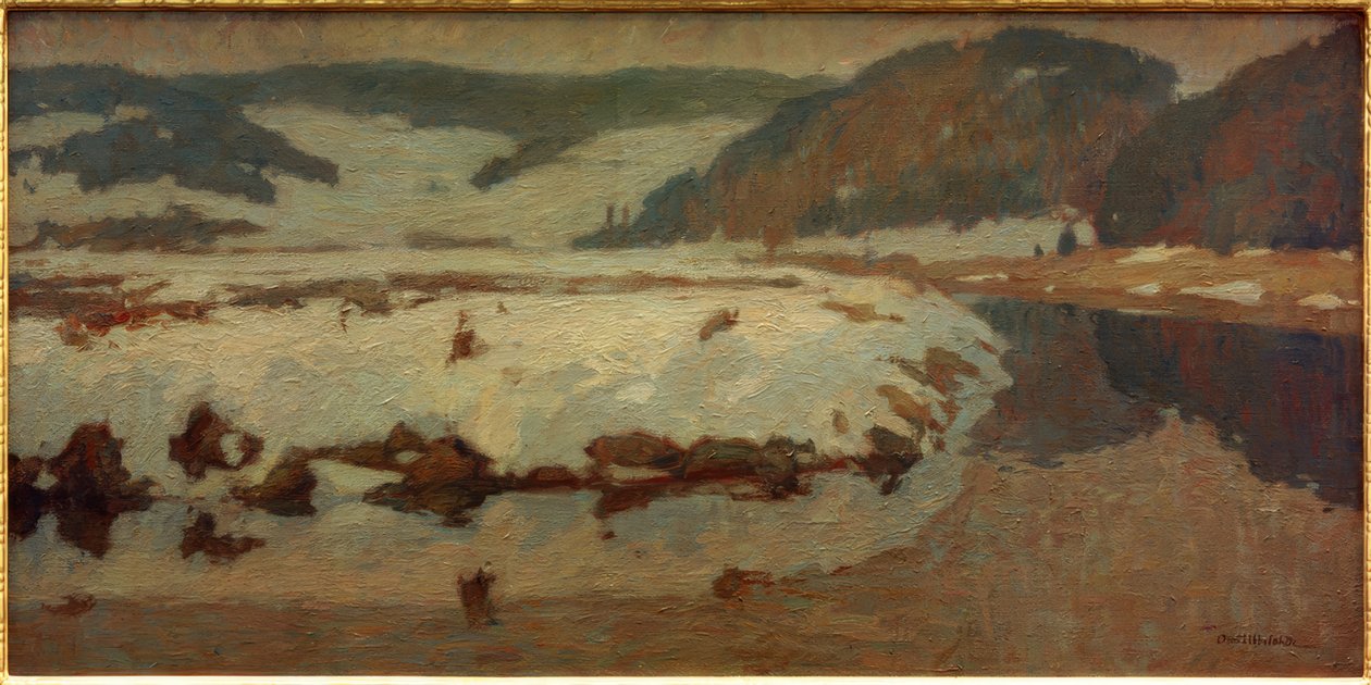 Neige tardive - Otto Ubbelohde