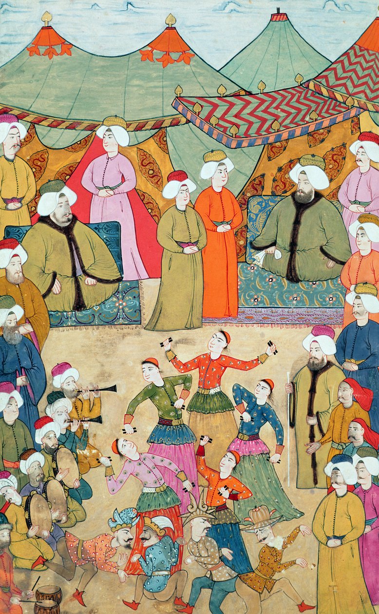 Une danse pour le plaisir du sultan Ahmet III (1673-1736) du 