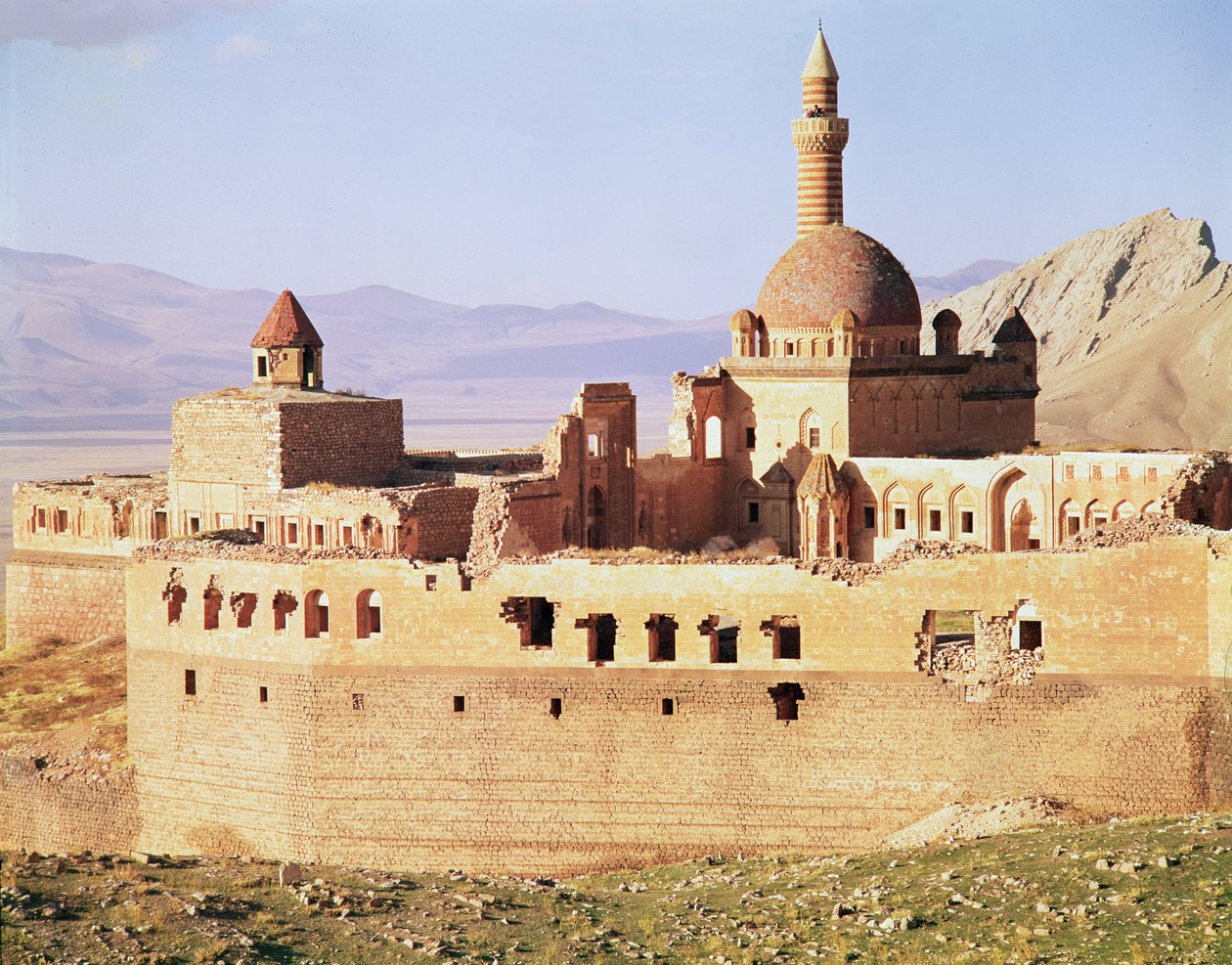 Vue du palais d
