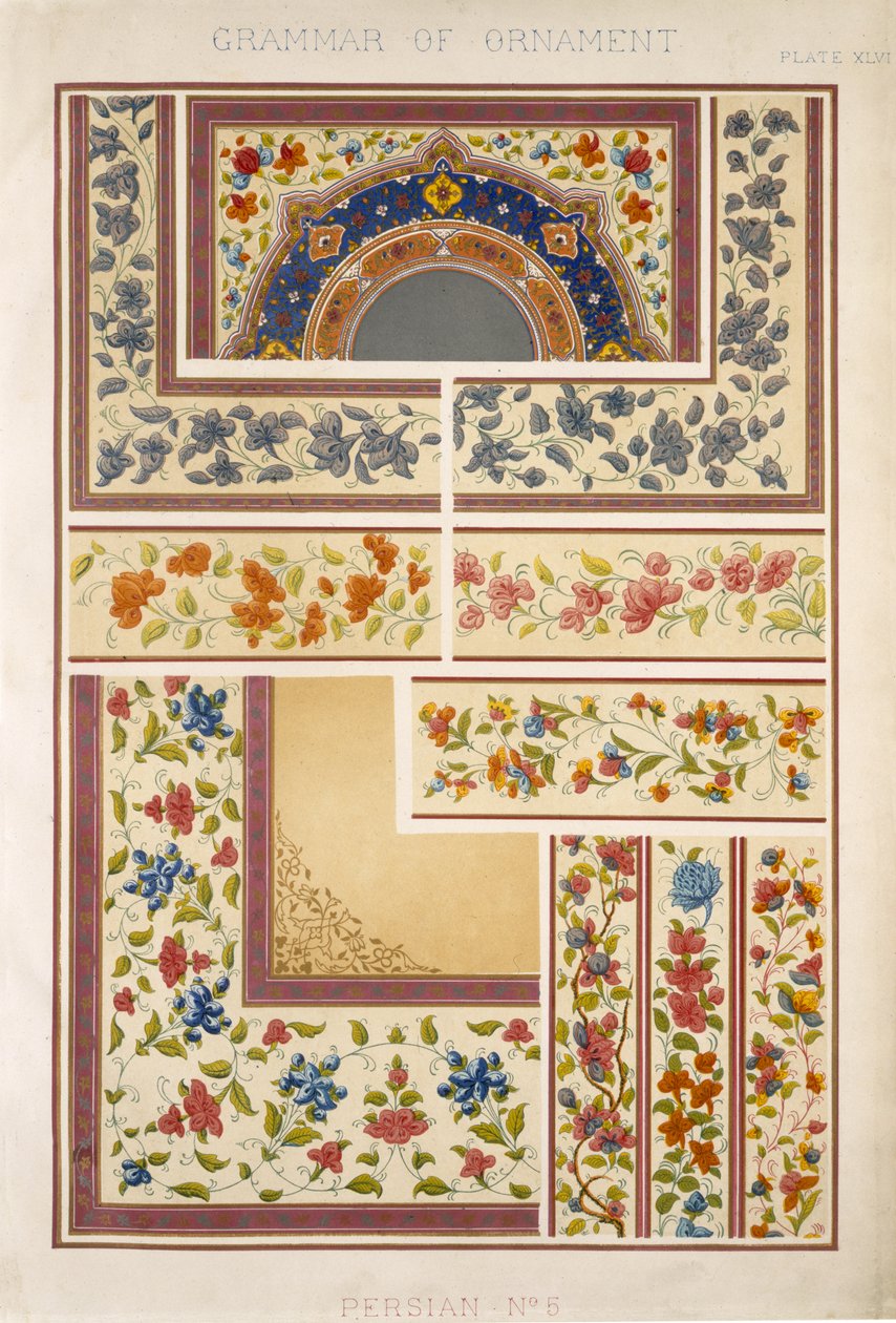 Persan n°5, planche XLVII, tiré de 