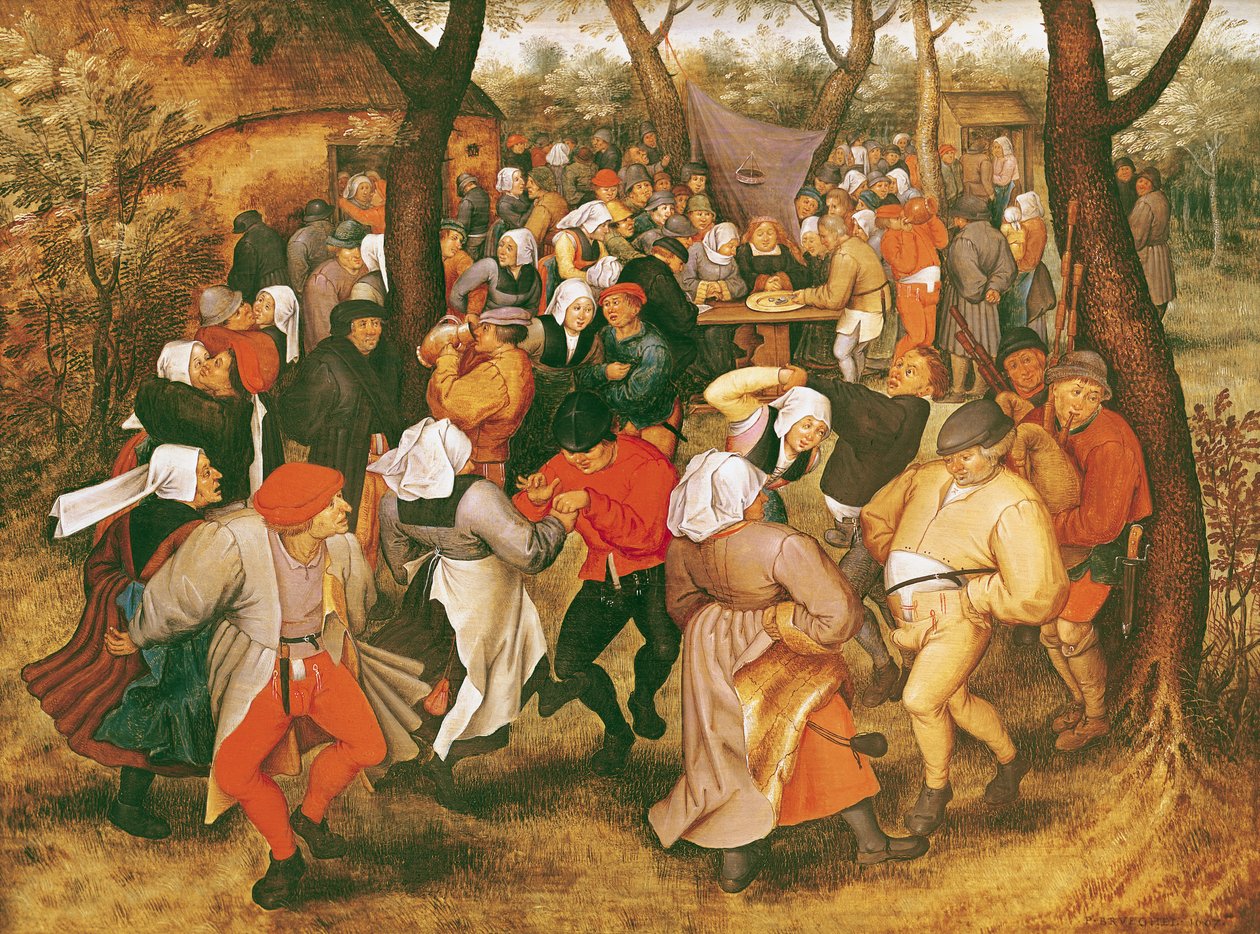 La Danse de Mariage, 1607 - Pieter Brueghel the Younger