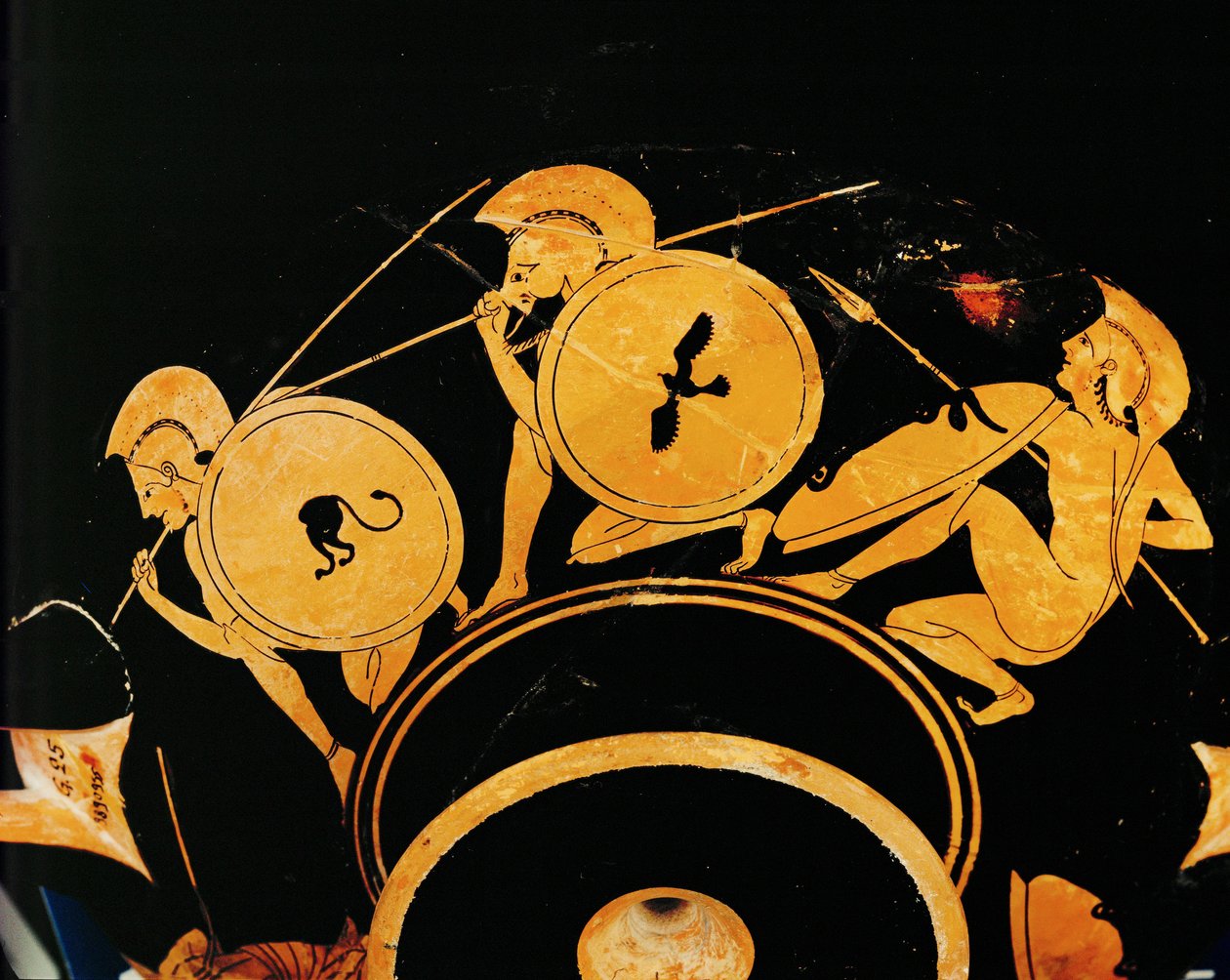Les guerriers en embuscade ... - Painter Onesimos