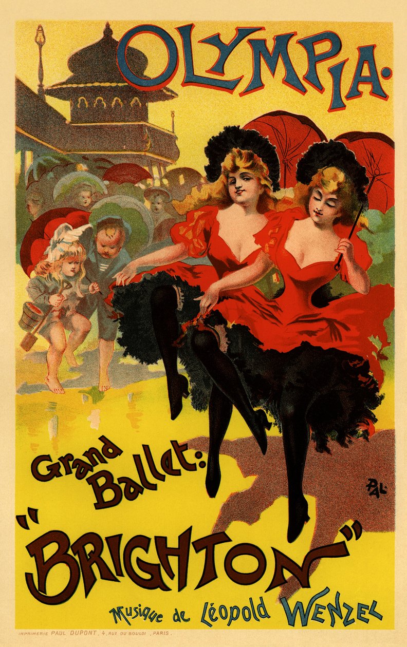 Affiche Olympia, vers 1900 - Pal