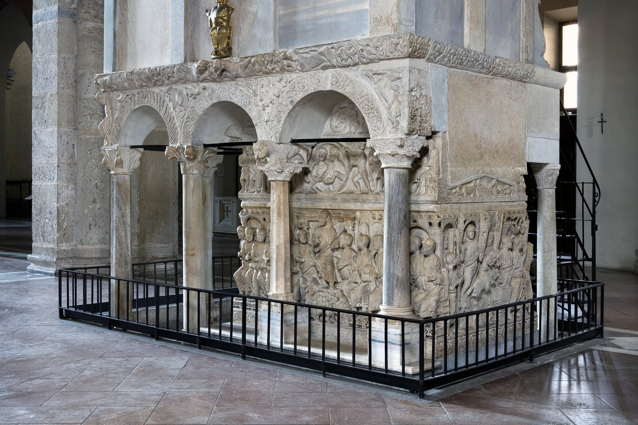 Sarcophage de Stilicho (marbre) - Paleo Christian