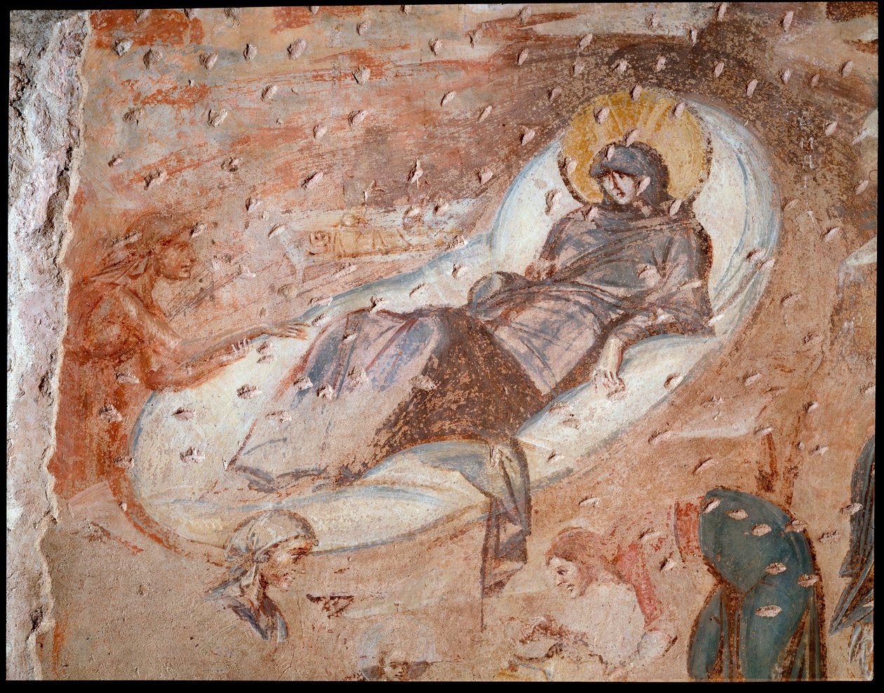 La Nativité. Fresque de l