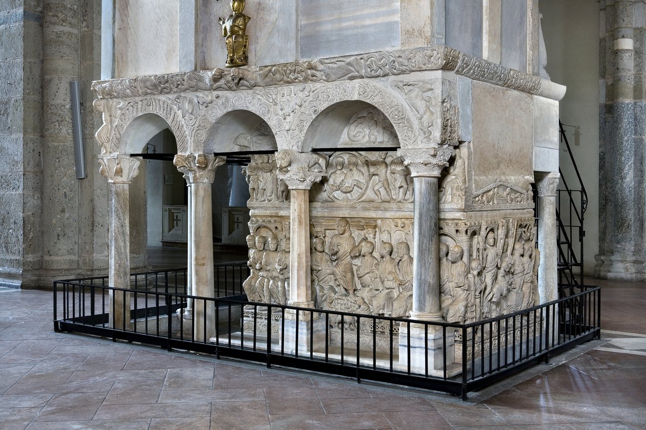 Sarcophage de Stilicho (marbre) - Paleo Christian