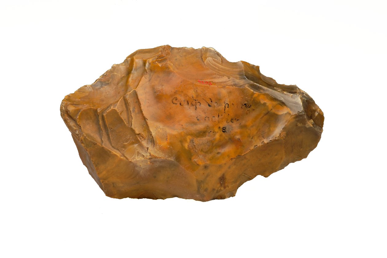 Hache à main en silex chelléen - Paleolithic