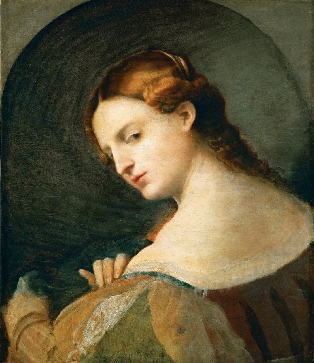 Jeune femme de profil - Palma il Vecchio