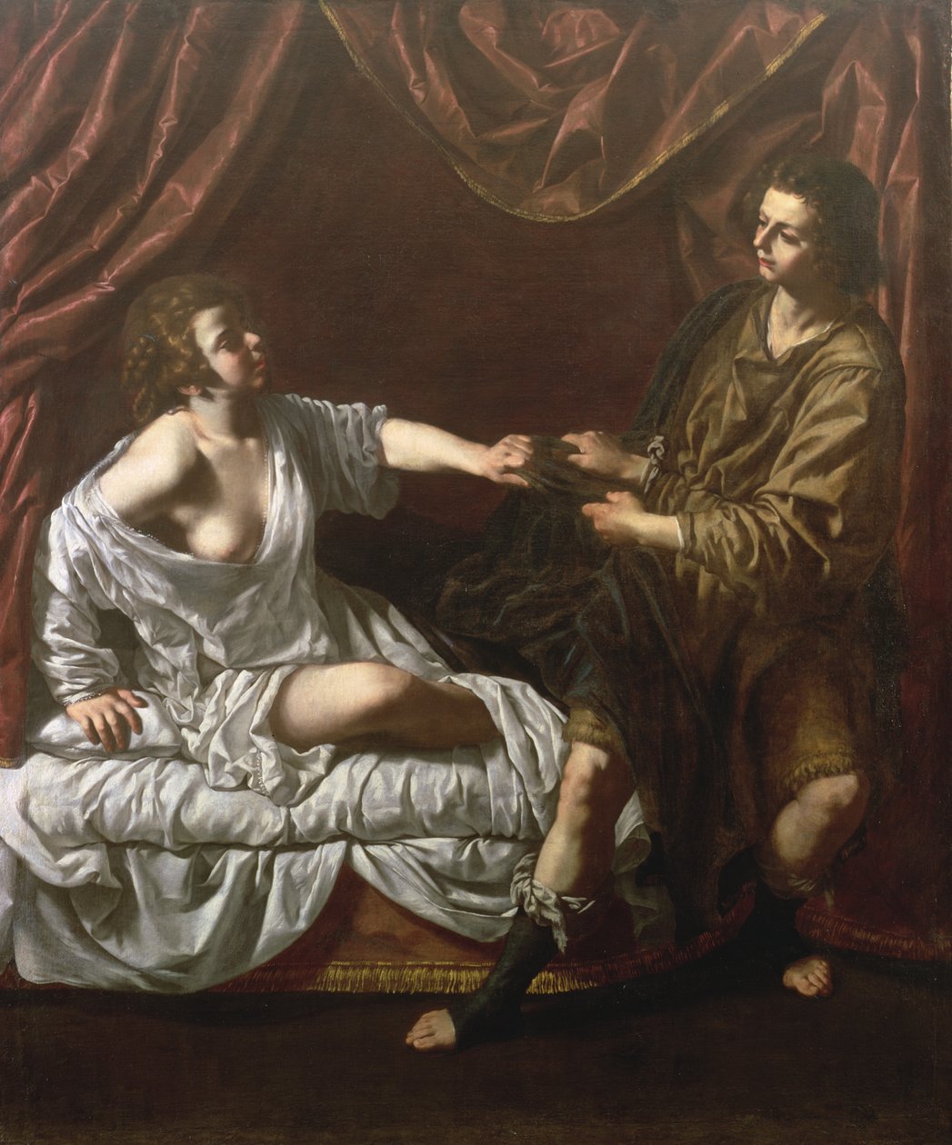 Joseph et la femme de Potiphar, vers 1640 - Paolo Domenico Finoglia