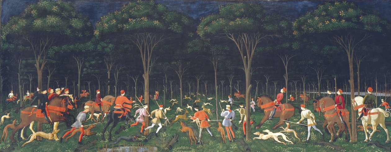 Chasse nocturne - Paolo Uccello