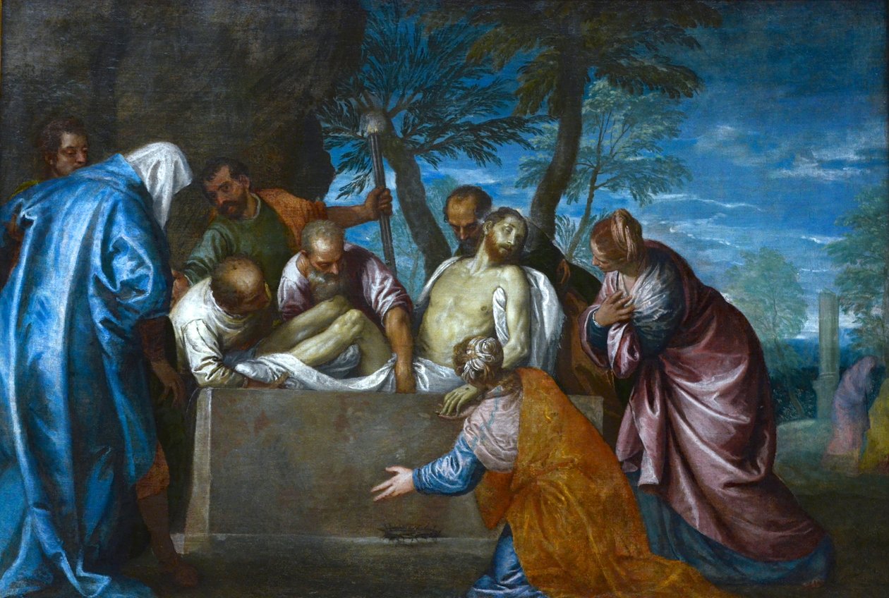 La mise au tombeau - Paolo Veronese