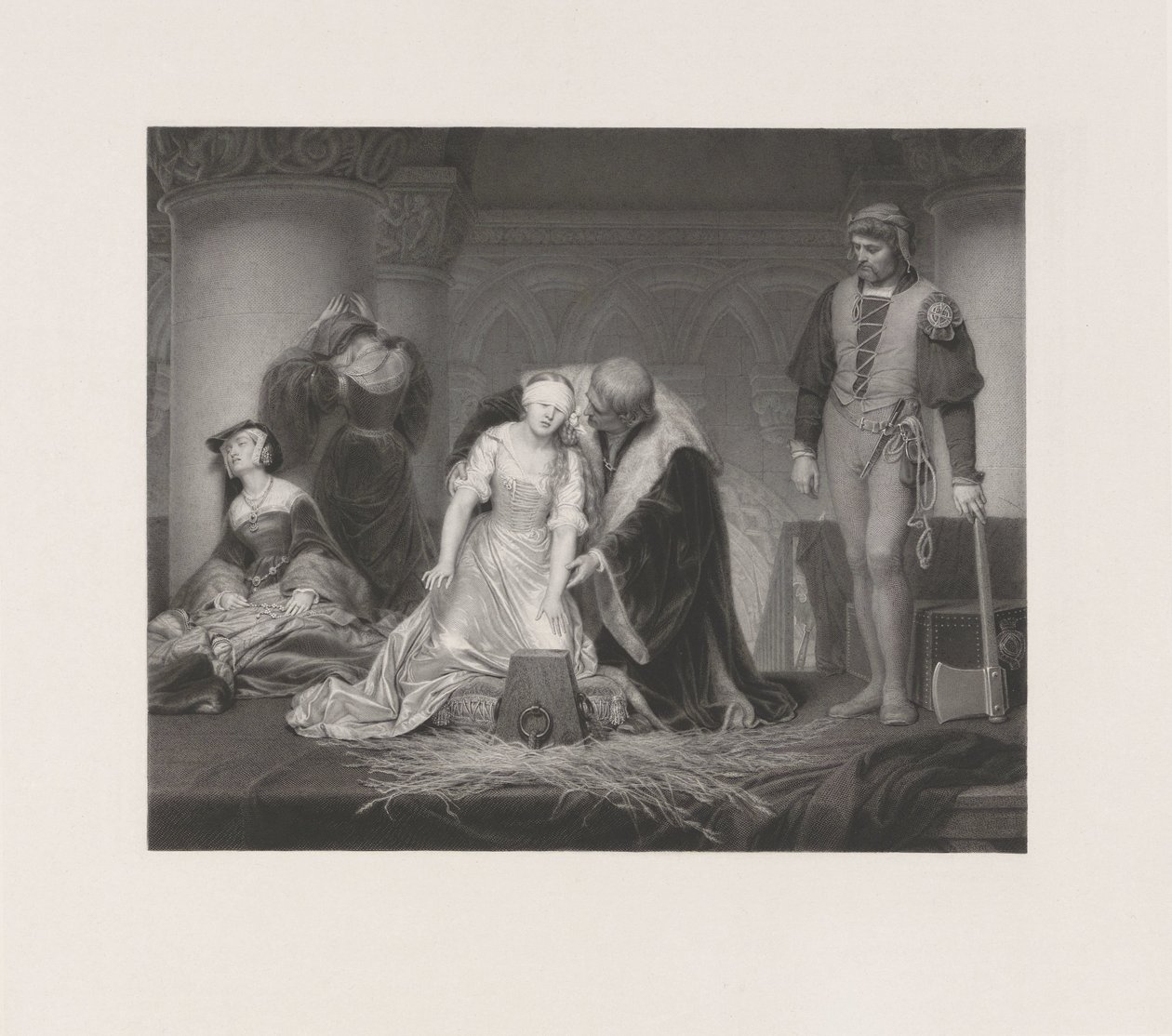 Exécution de Lady Jane Grey - Paolo Mercuri