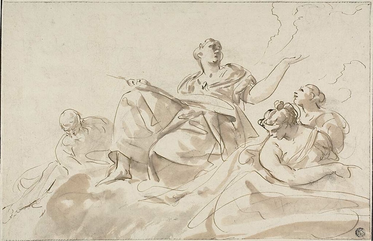 Figures allégoriques - Paolo Pagani