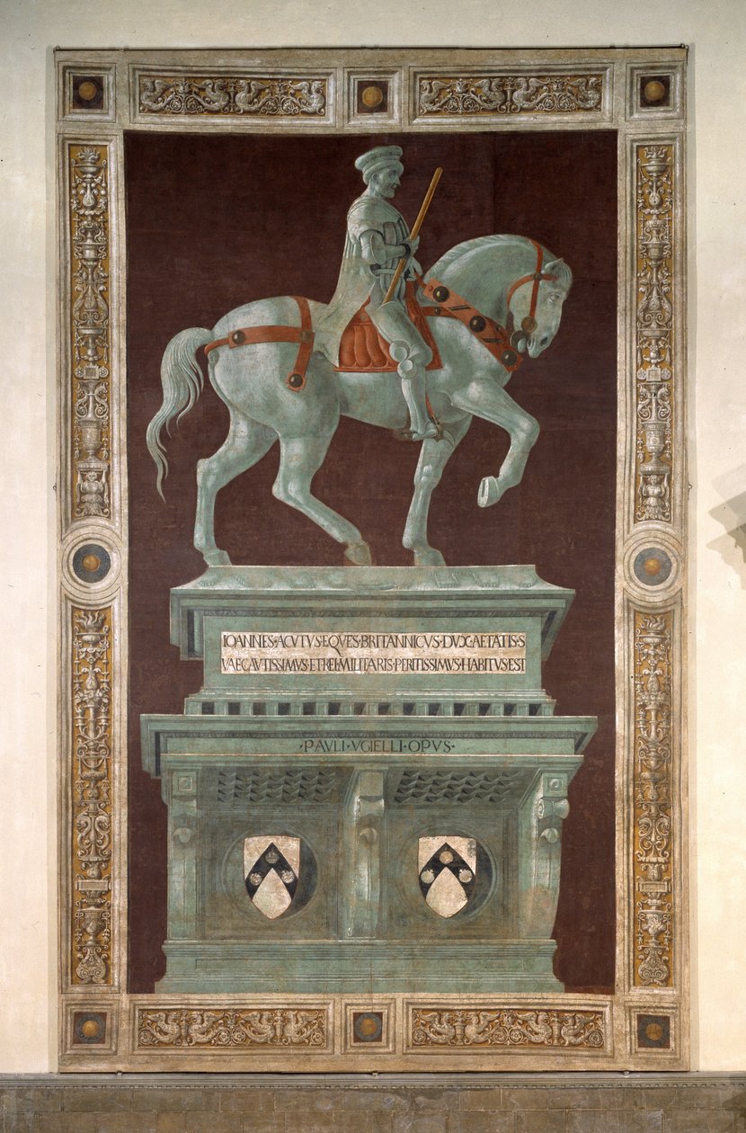 Fresque représentant John Hawkwood - Paolo Uccello