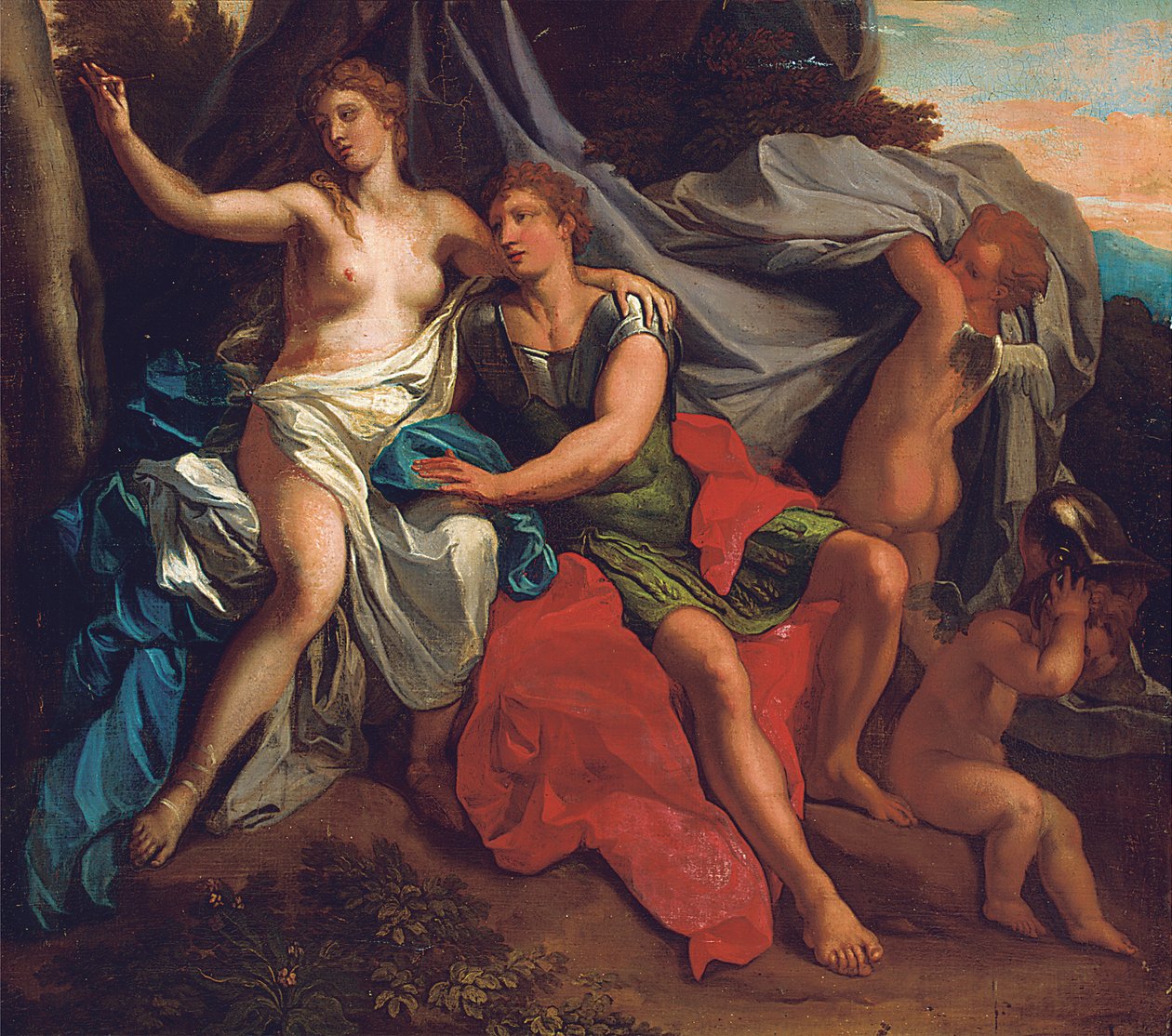 Angélique et Médor - Paolo de Matteis