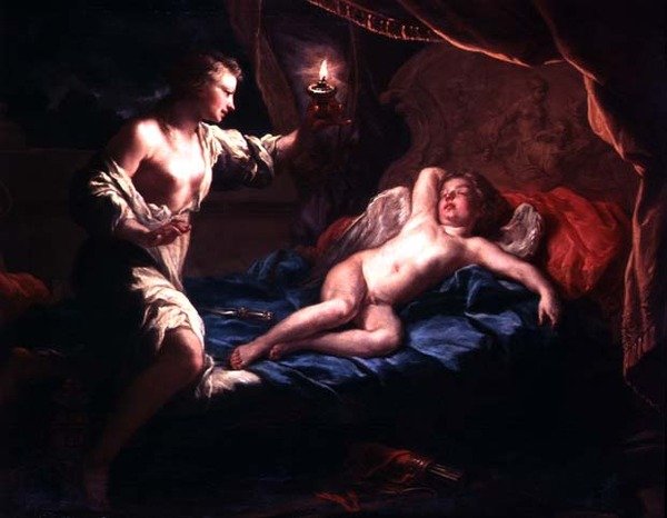 Cupidon et Psyché - Paolo di Matteis