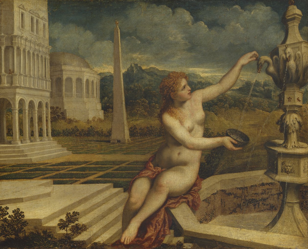 Bethsabée, 1552 - Paris Bordone