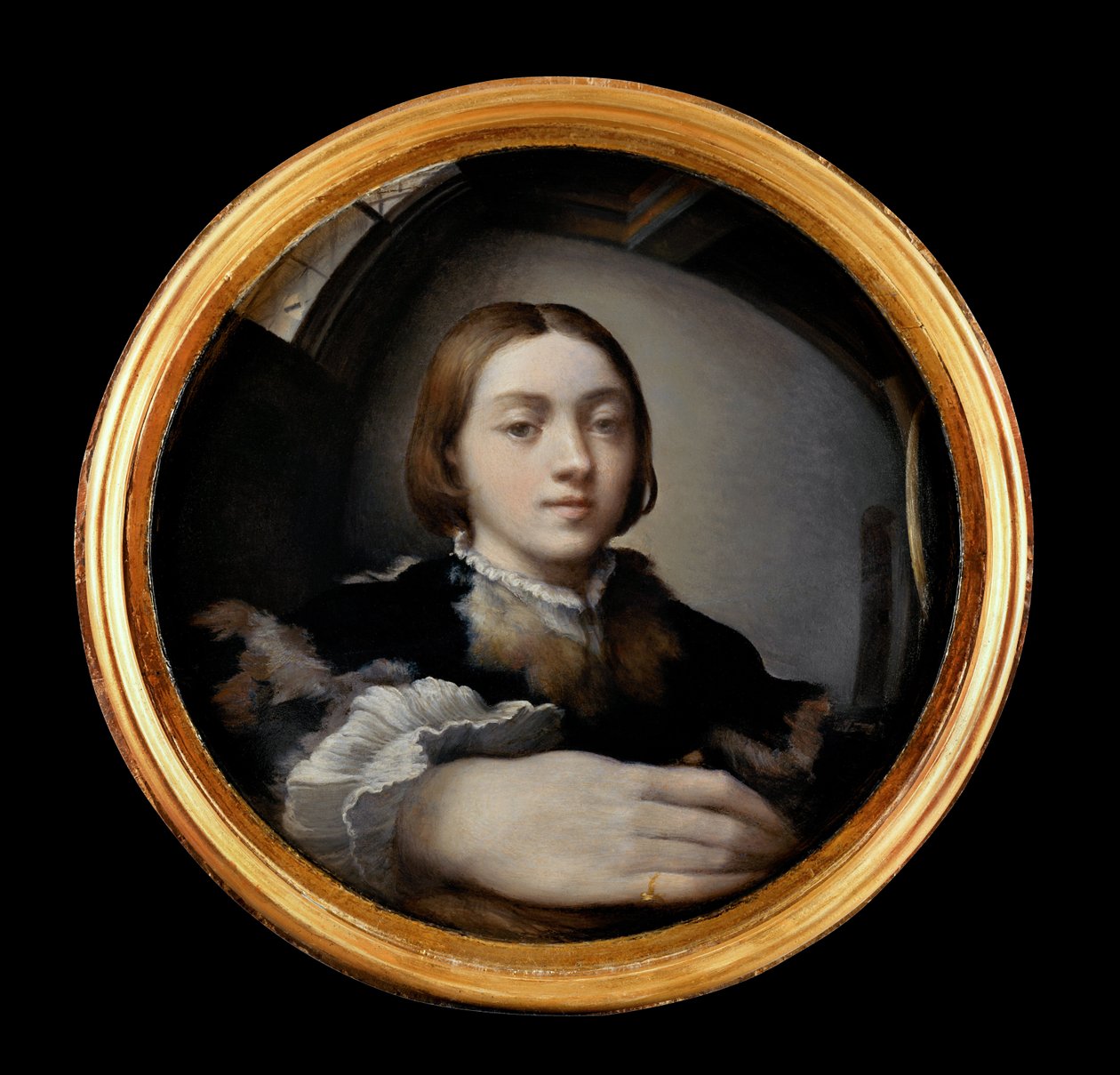 Autoportrait au miroir - Parmigianino