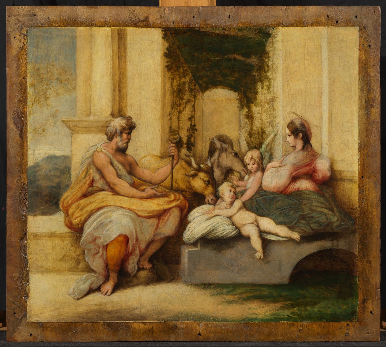 Repos pendant la fuite en Égypte - Parmigianino