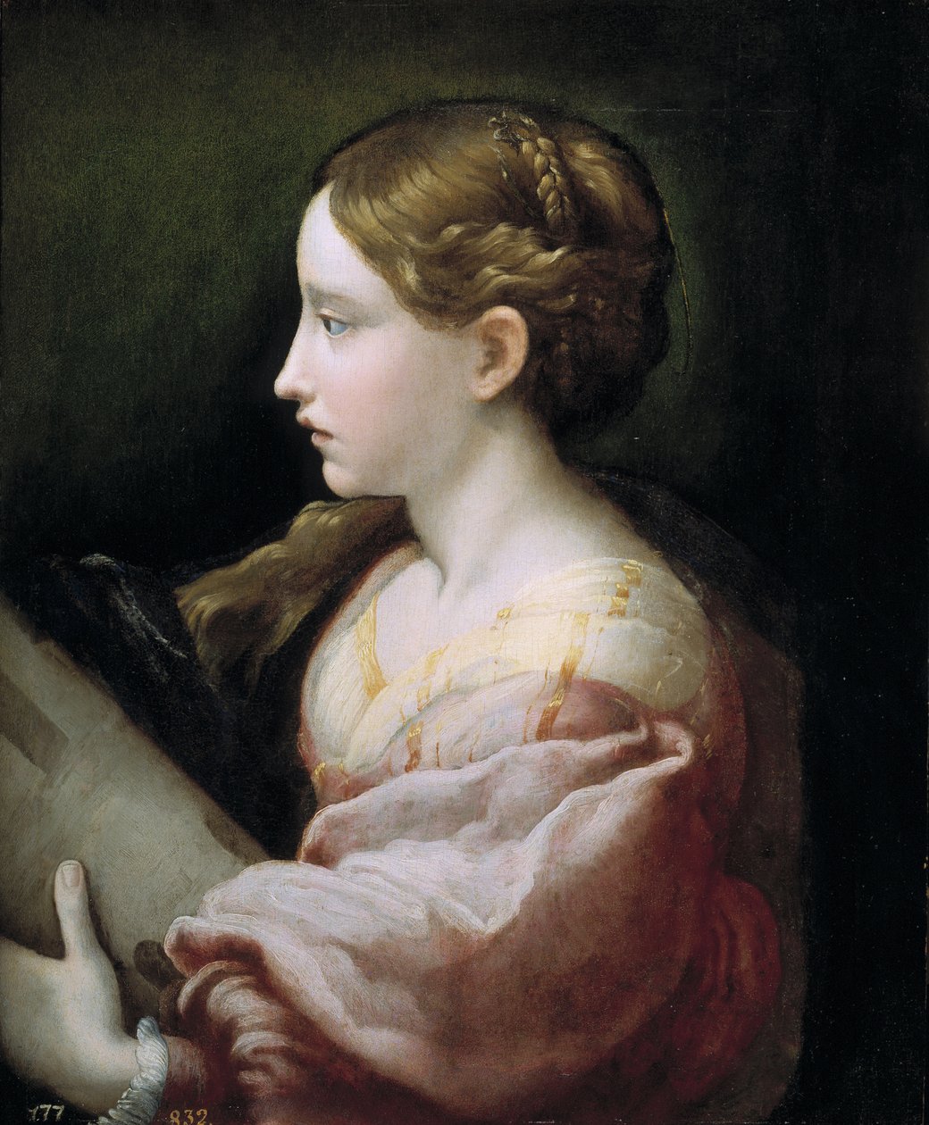 Sainte Barbe - Parmigianino