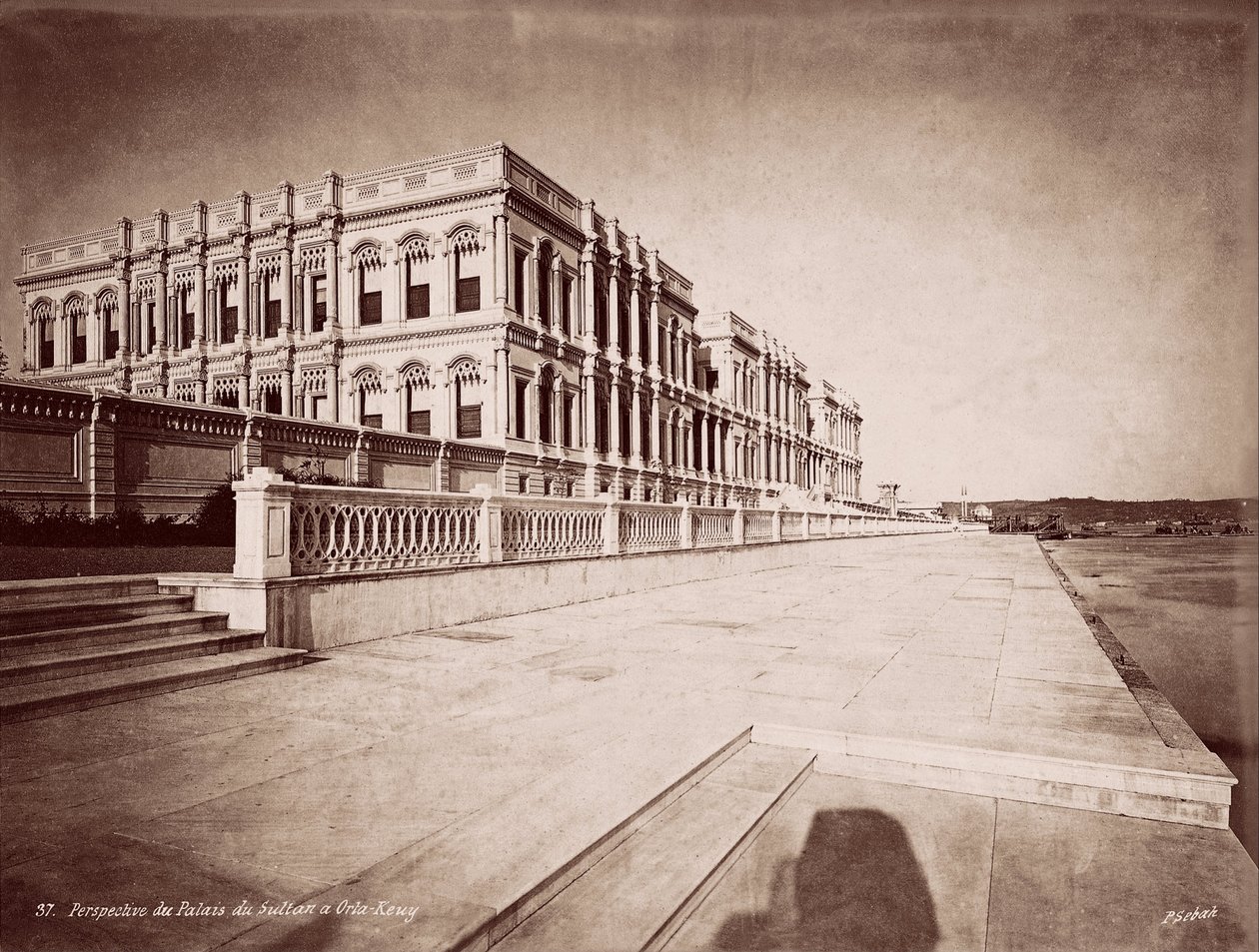 Palais de Çırağan - Pascal Sébah