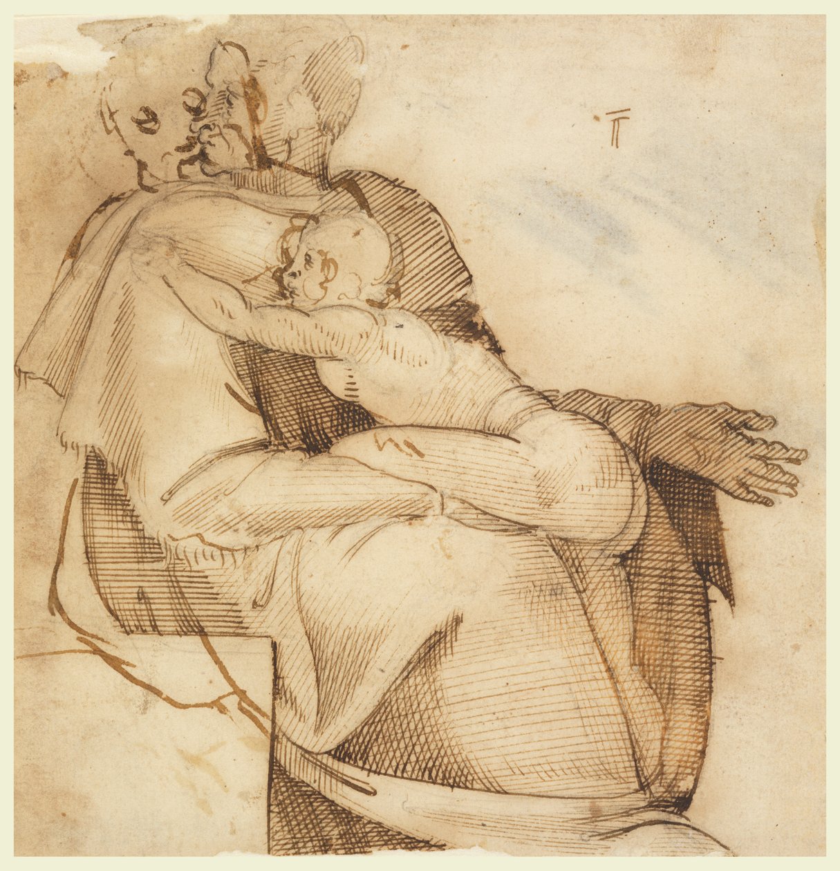 Figure avec enfant - Passerotti