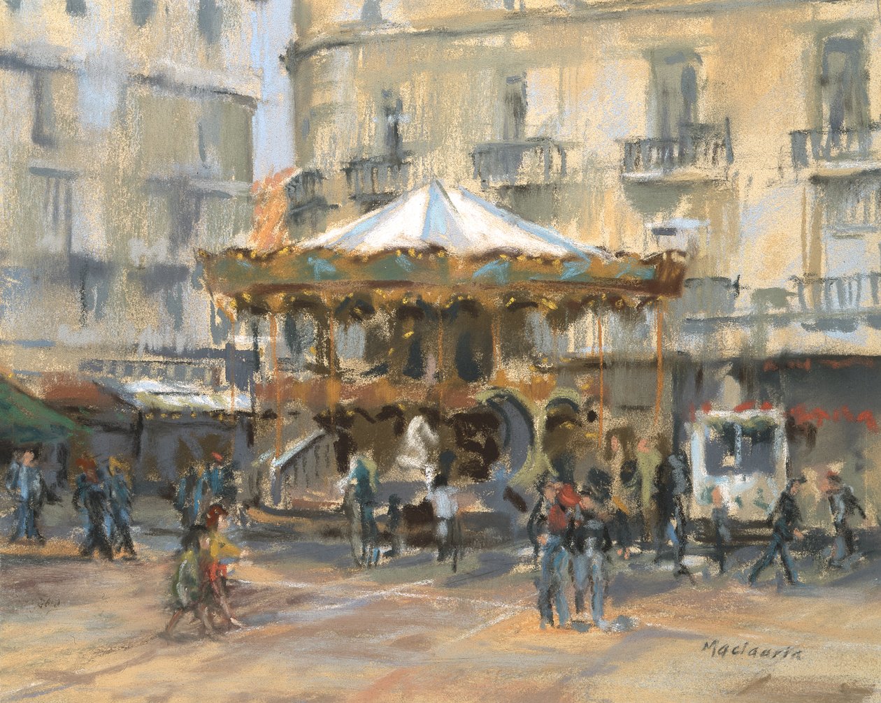 Petit carrousel, Montpellier - Pat Maclaurin