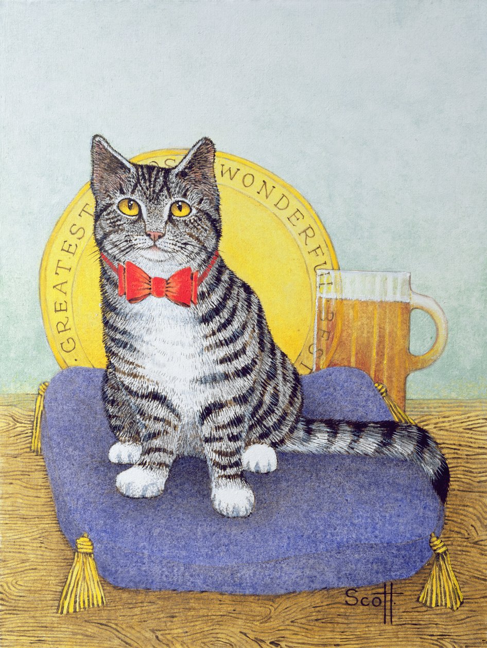 Mr Wonderful (huile sur toile) - Pat Scott