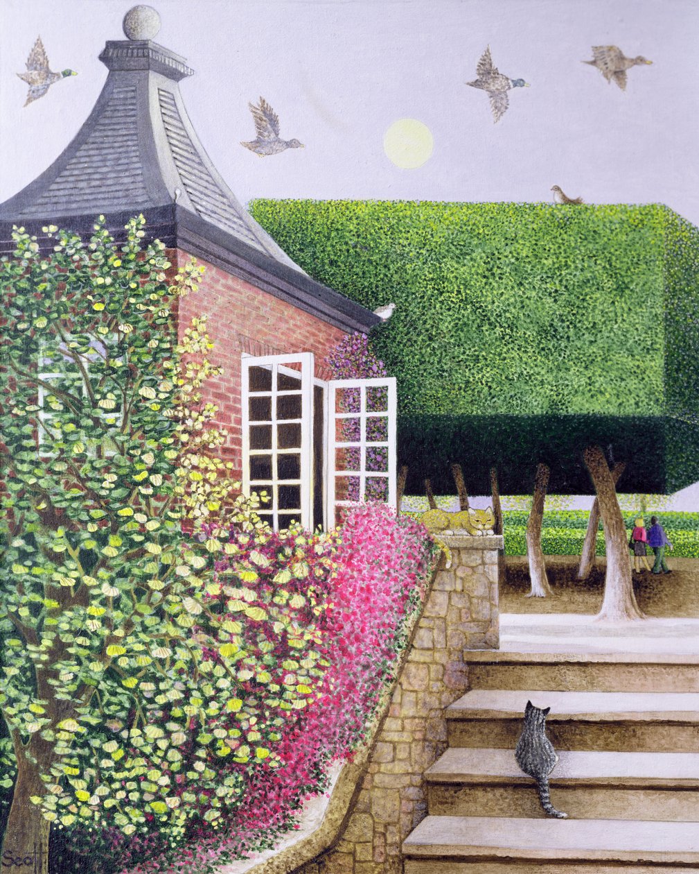 Visualisation (huile sur toile) - Pat Scott