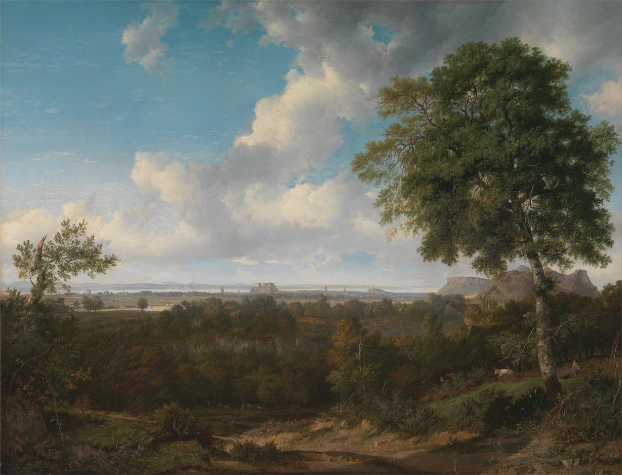 Édimbourg depuis les Braids - Patrick Nasmyth