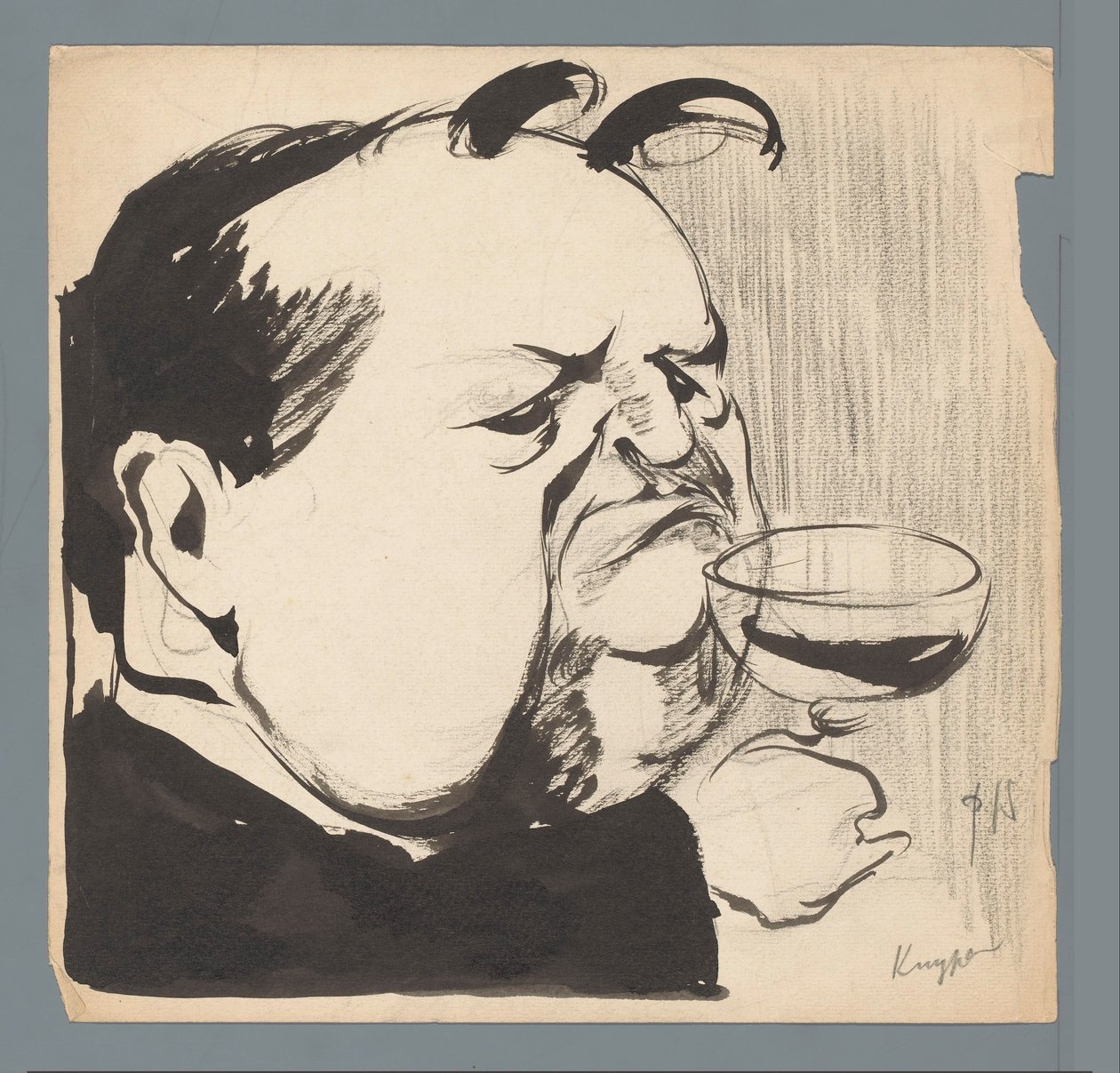 Abraham Kuyper - Patricq Kroon (signed by artist)